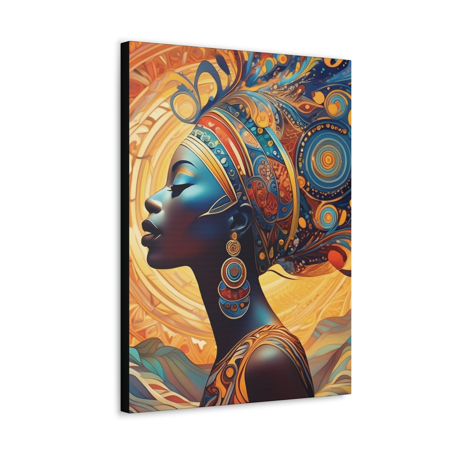 African Beauty - Canvas Gallery Wraps