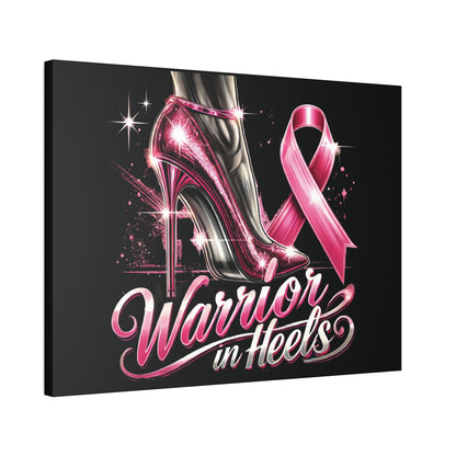 Pink Warrior Heels - Canvas Art