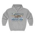 Legends Don't Give Up - Unisex Heavy Blend™ Full Zip Hooded Sweatshirt