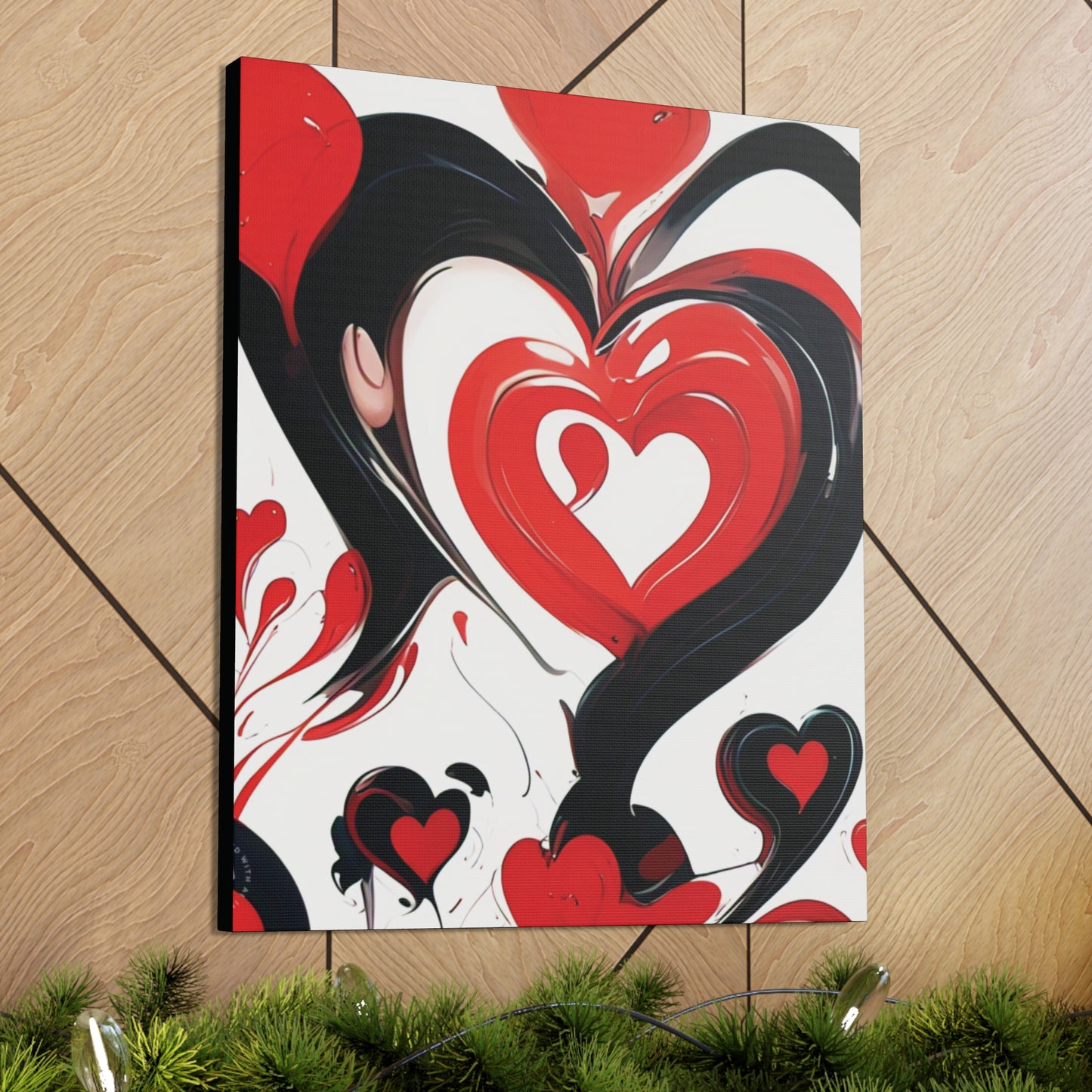 Hearts & Love - Canvas Gallery Wraps