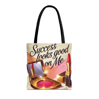 "Success Looks Good On Me" - Tote Bag (AOP)