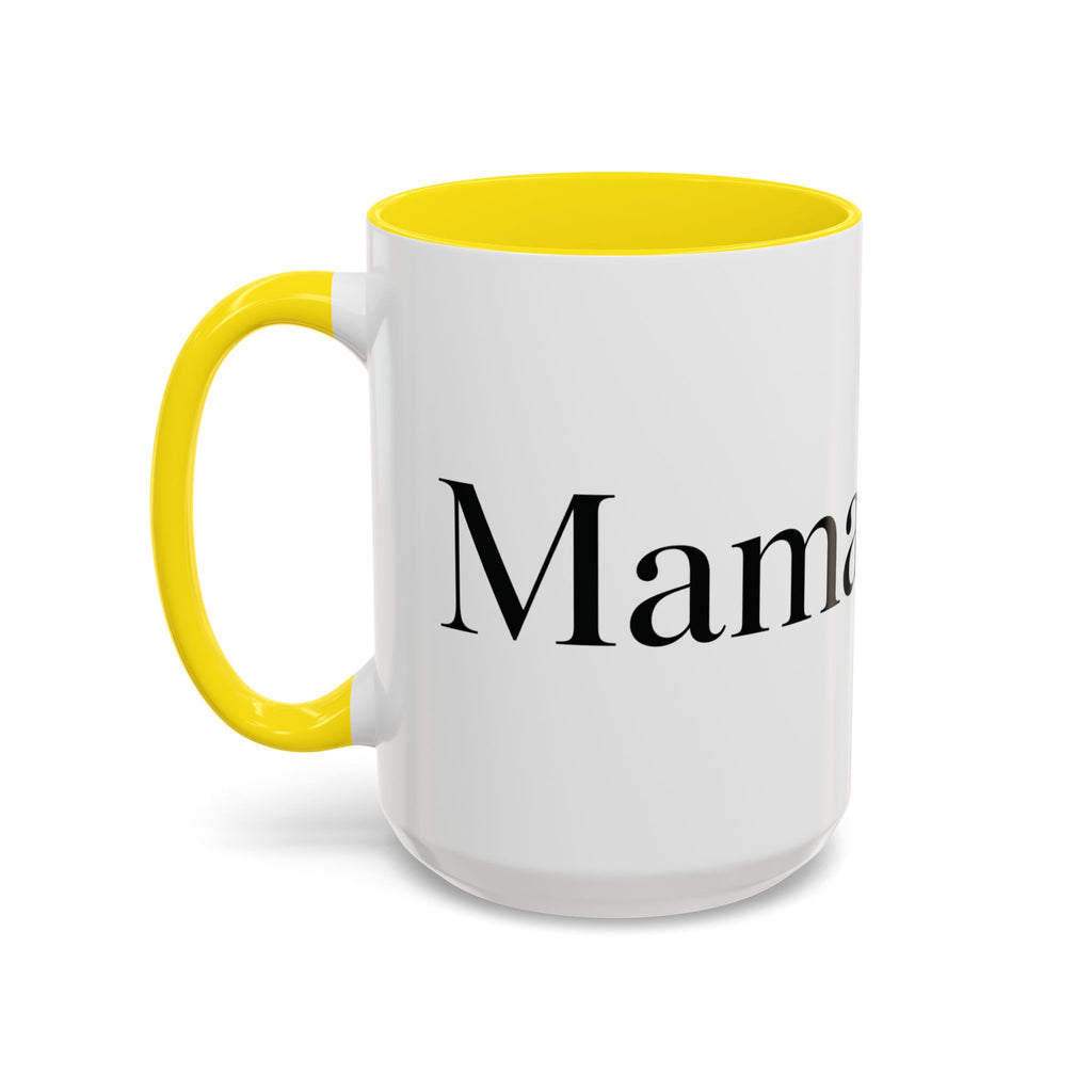 Mama – Accented Ceramic Mug
