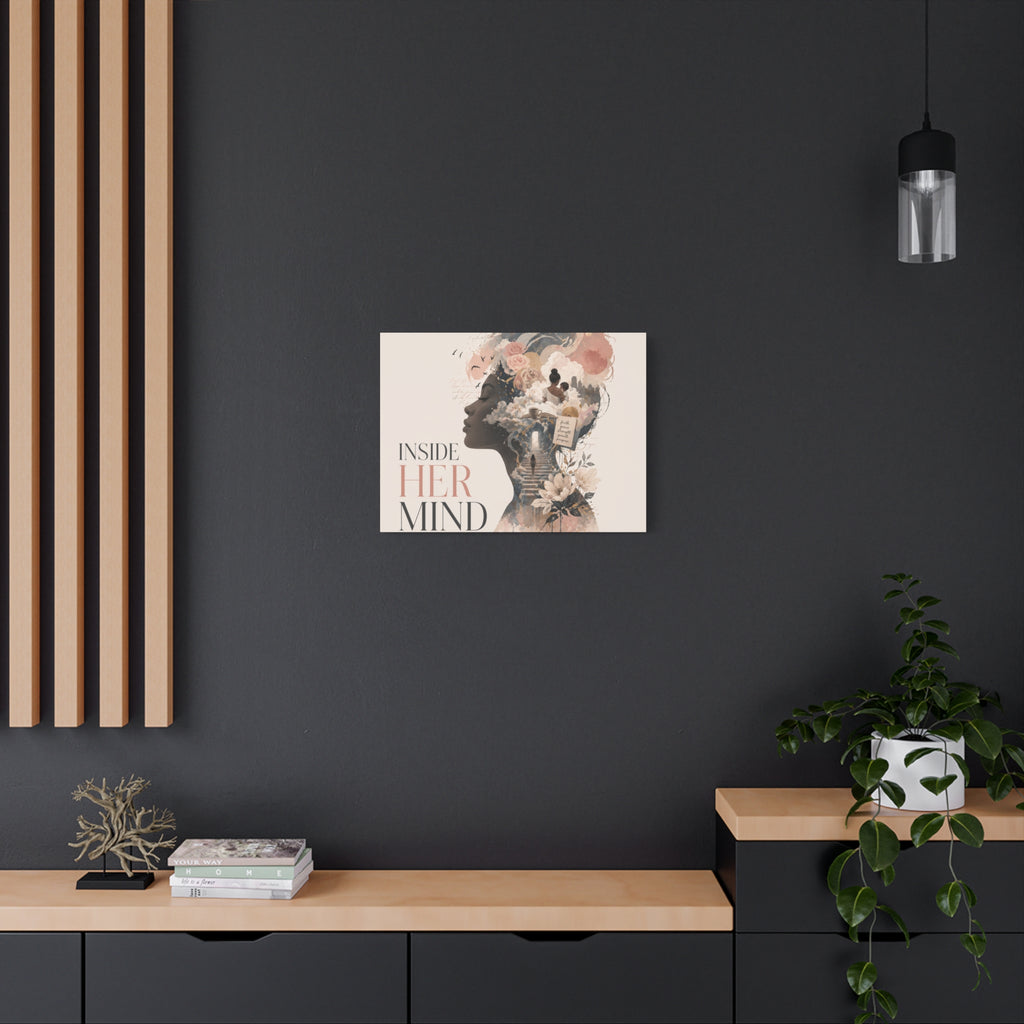 Inside Her Mind - Matte Canvas Wall Art