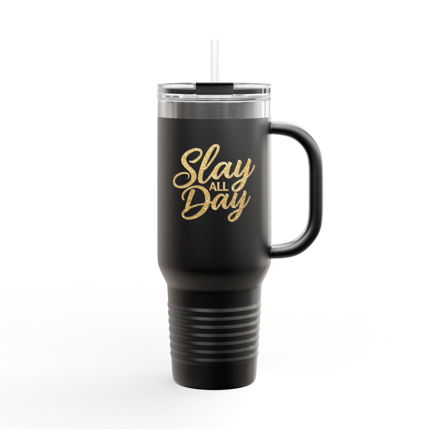 "Slay All Day" - Insulated Travel Mug, 40oz