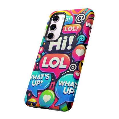 "Text Bubbles" - Tough Cases