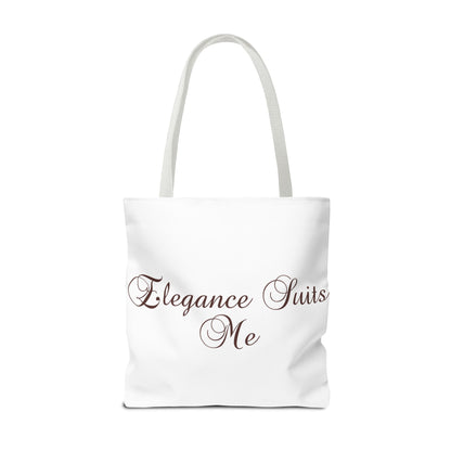 "Elegance Suits Me" (Hazel) - Tote Bag (AOP) - Creatively Designed Shop