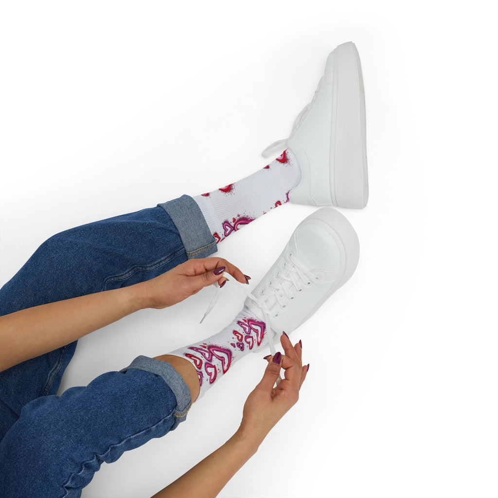 Valentine Hearts Socks