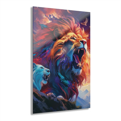 "Roaring with Power" - Acrylic Prints (French Cleat Hanging)