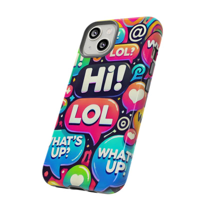 "Text Bubbles" - Tough Cases