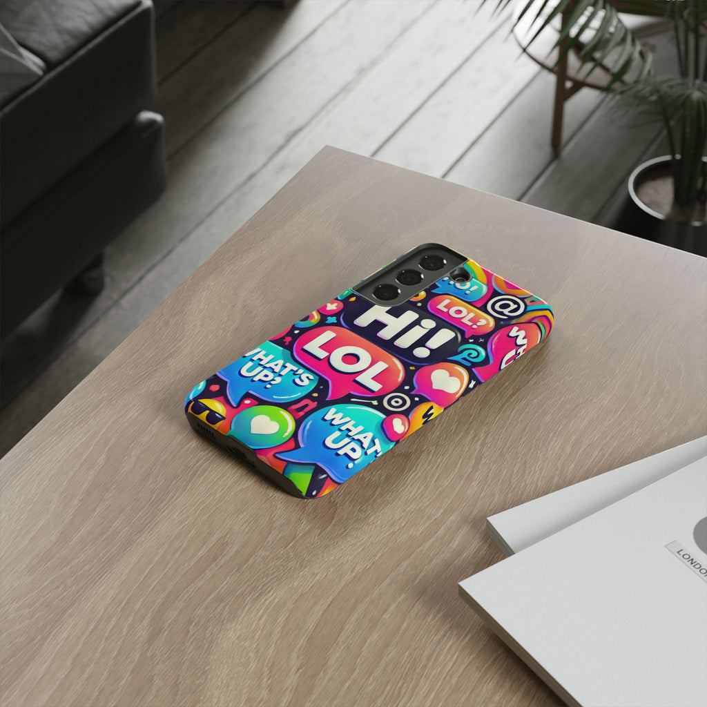 "Text Bubbles" - Tough Cases