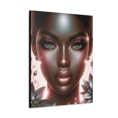 "Gorgeous" Silver - Canvas Gallery Wraps