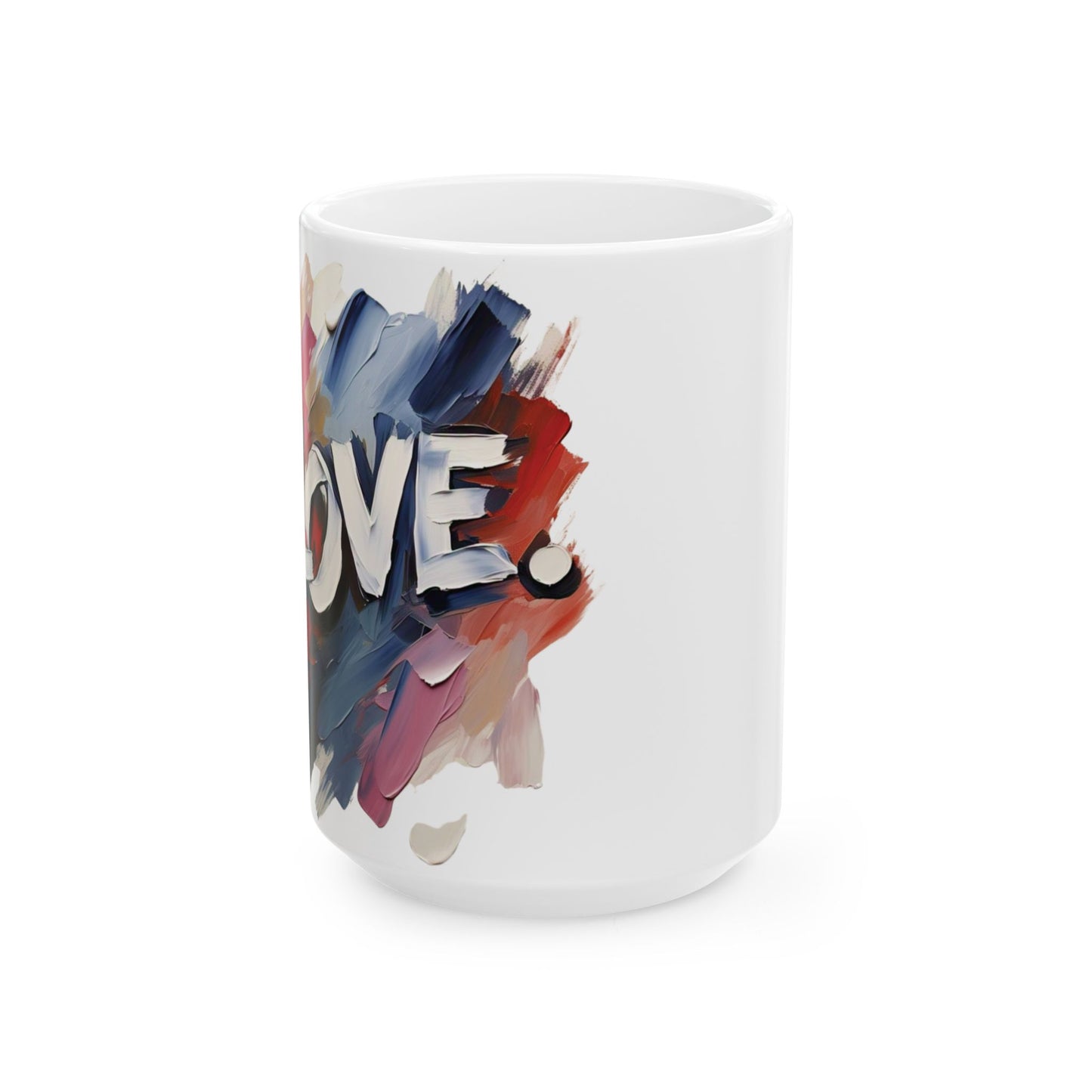 Love Splash - Ceramic Mug (11oz & 15oz) - Creatively Designed Shop