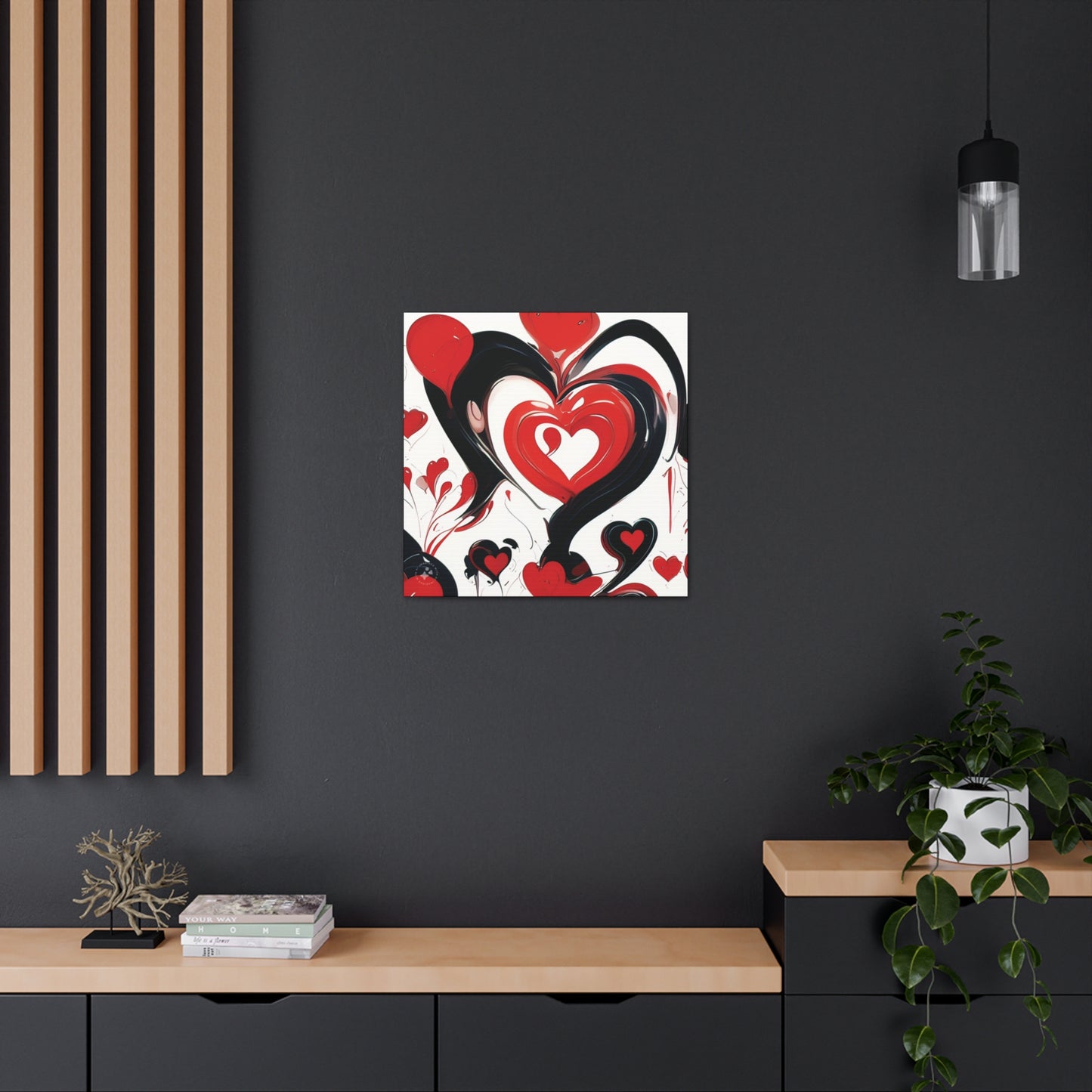 Hearts & Love - Canvas Gallery Wraps