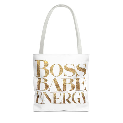 Boss Babe Energy - Tote Bag (AOP) - Creatively Designed Shop