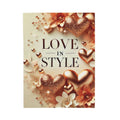 Love In Style - Velveteen Plush Blanket
