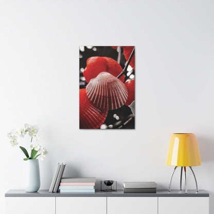 Red Shells - Canvas Gallery Wraps