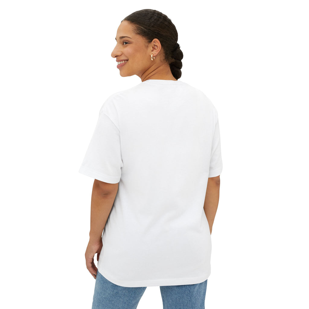 Brains, Beauty, Boundaries - Unisex Oversized Boxy Tee