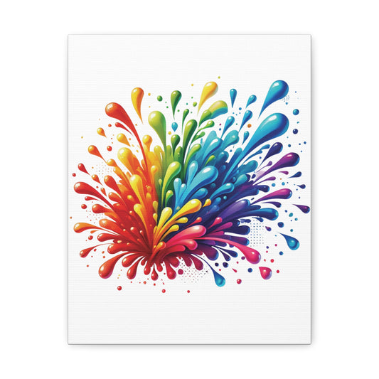 Color Splash - Canvas Gallery Wraps