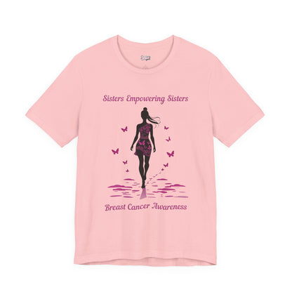 SES Breast Cancer Awareness "Woman" - Unisex Jersey Short Sleeve Tee