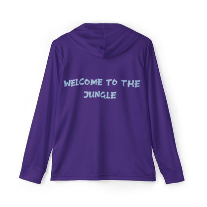 Georgia Gorillas (Purple) - Men's Sports Warmup Hoodie (AOP) - Creatively Designed Shop