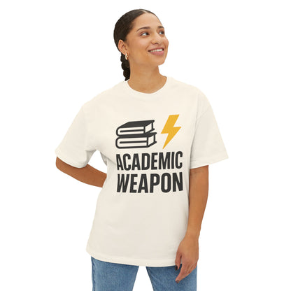 Academic Weapon - Unisex Oversized Boxy Tee