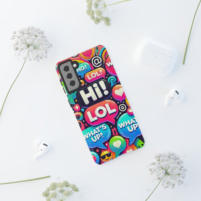 "Text Bubbles" - Tough Cases
