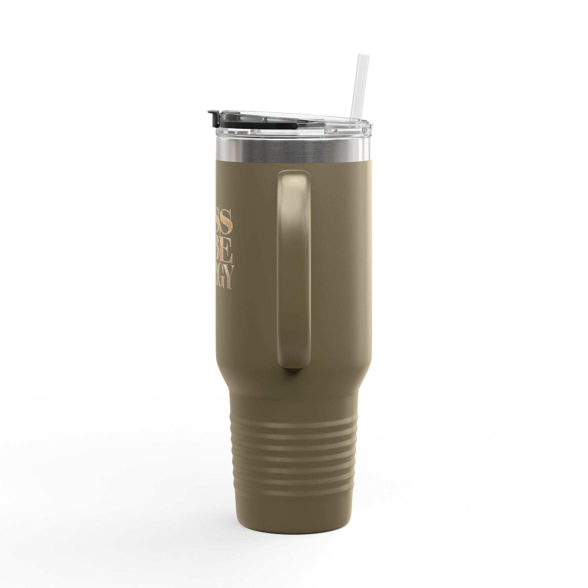 "Boss Babe Energy" - Insulated Travel Mug, 40oz