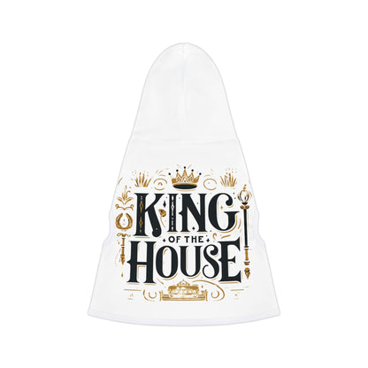 King of the House - Pet Hoodie - Creatively Designed Shop