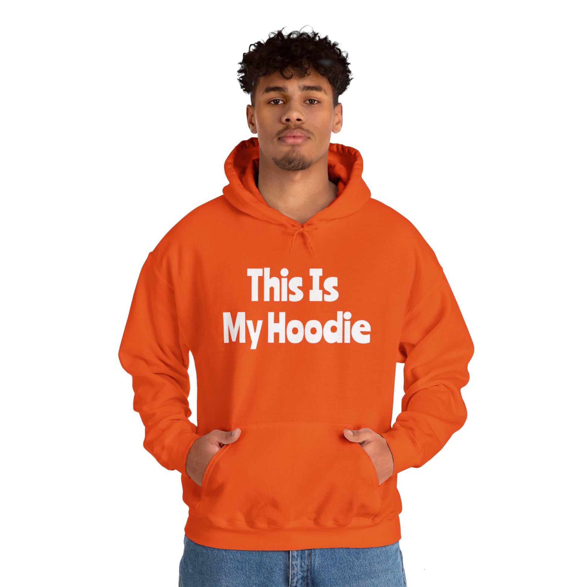 "This Is My Hoodie" - Unisex Heavy Blend™ Hooded Sweatshirt - Creatively Designed Shop