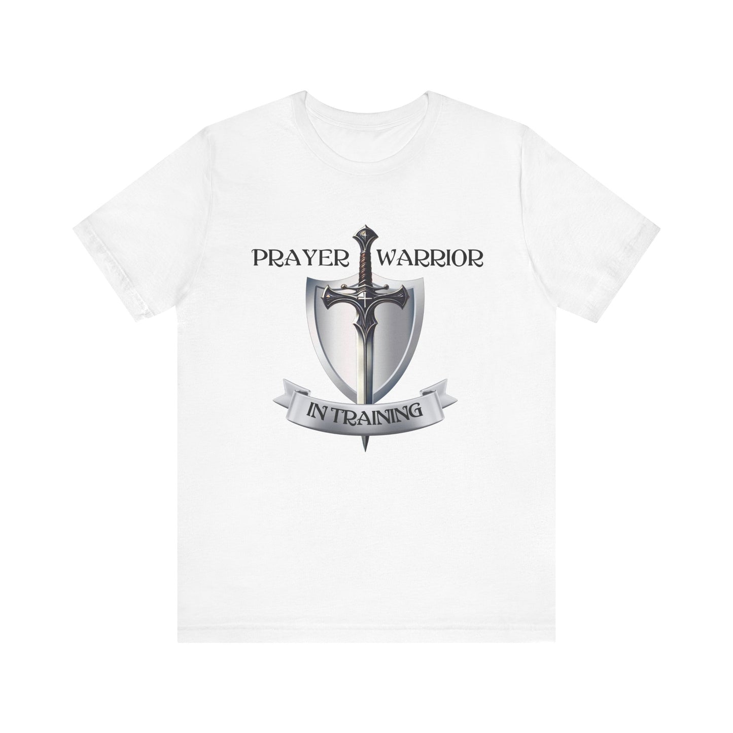 Prayer Warrior in Training - Unisex Jersey Short Sleeve Tee