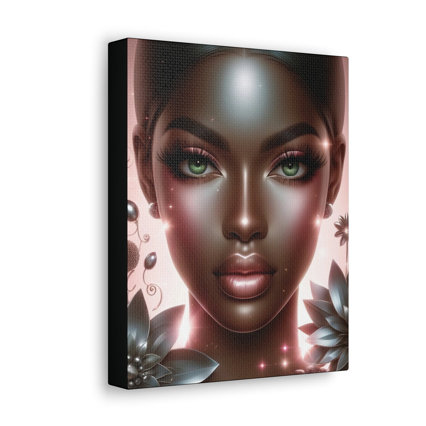 "Gorgeous" Silver - Canvas Gallery Wraps