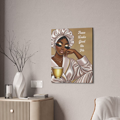 Peace Looks Good On Me - Canvas Art