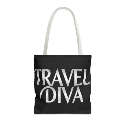 Travel Diva - Tote Bag (AOP) - Creatively Designed Shop