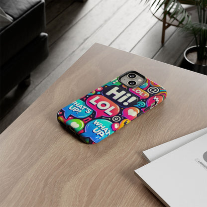 "Text Bubbles" - Tough Cases