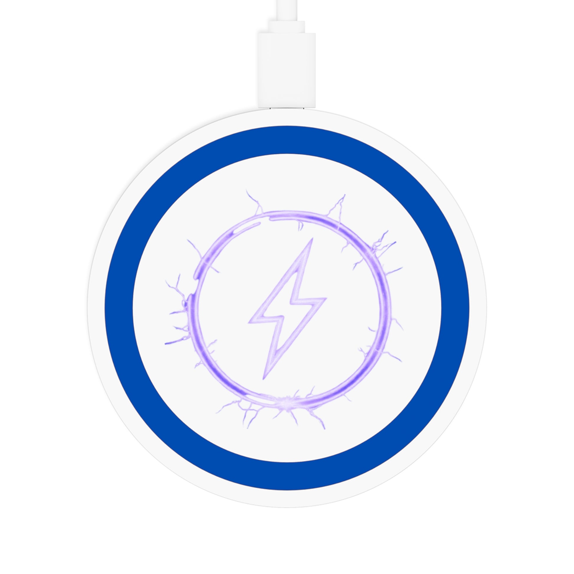 Charging Bolt (Purple) - Quake Wireless Charging Pad - Creatively Designed Shop