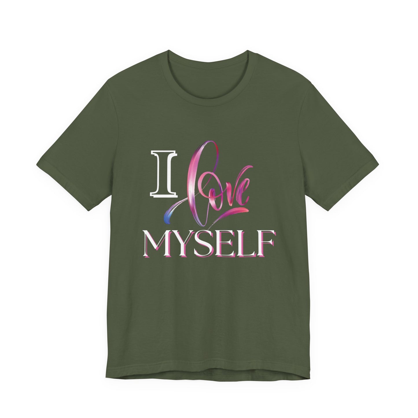 "I Love Myself" - Unisex Jersey Short Sleeve Tee