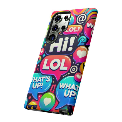 "Text Bubbles" - Tough Cases
