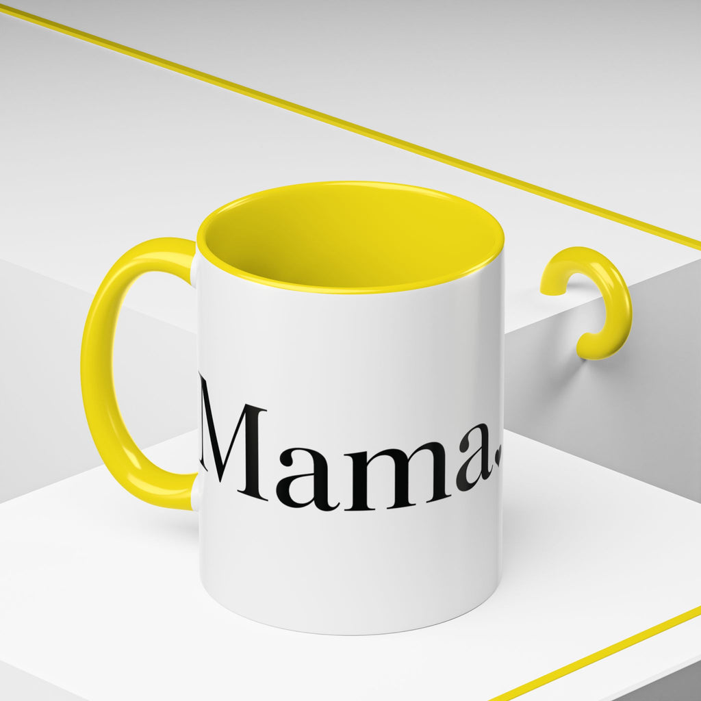Mama – Accented Ceramic Mug