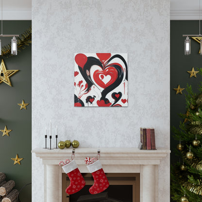 Hearts & Love - Canvas Gallery Wraps