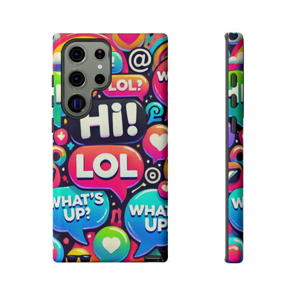 "Text Bubbles" - Tough Cases