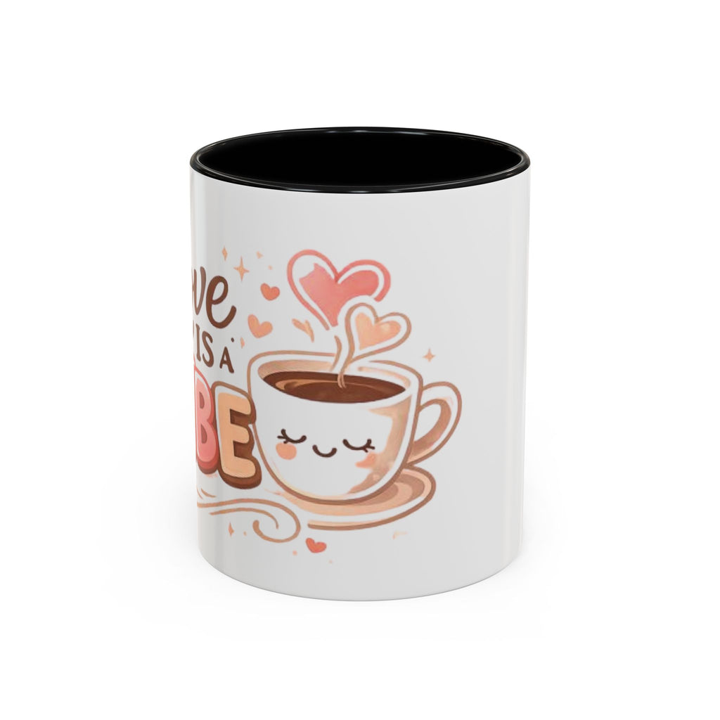 Love Is a Vibe – Accent Coffee Mug