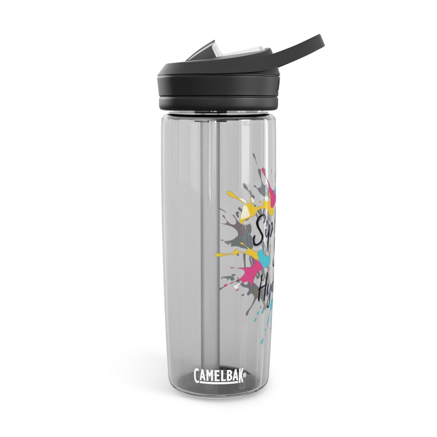 "Sip Happens, Stay Hydrated" - CamelBak Eddy®  Water Bottle, 20oz\25oz