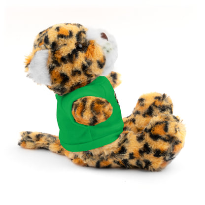 'Spotted My Valentine' - Stuffed Jaquar with Tee - Creatively Designed Shop