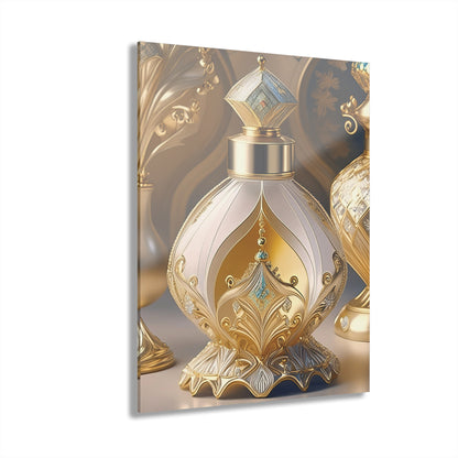 Elegant Perfume Art - Acrylic Prints (French Cleat Hanging)