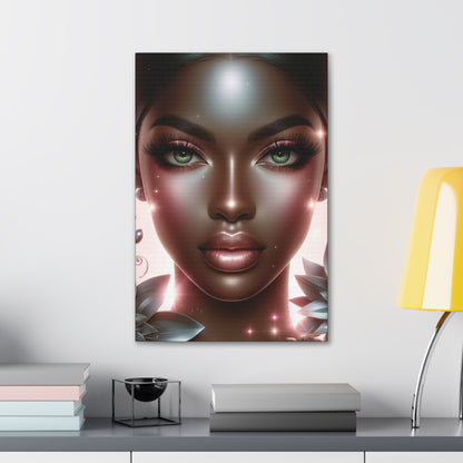 "Gorgeous" Silver - Canvas Gallery Wraps