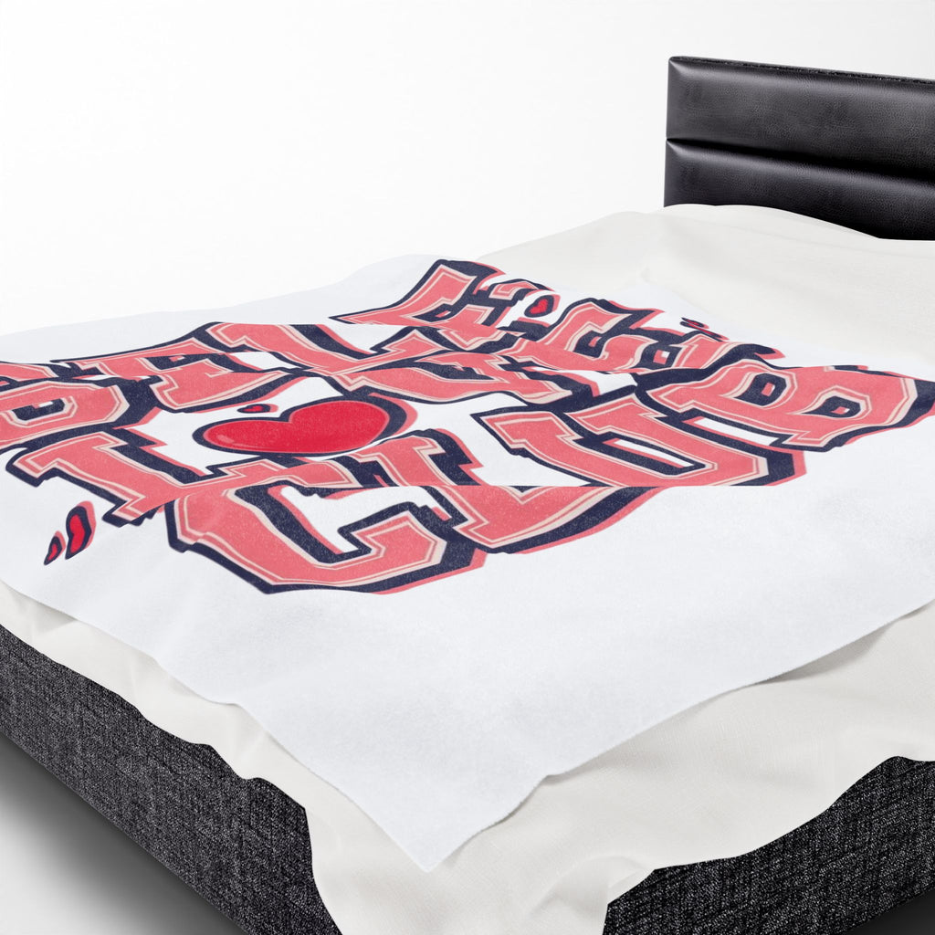 Self-Love Club – Plush Velveteen Blanket