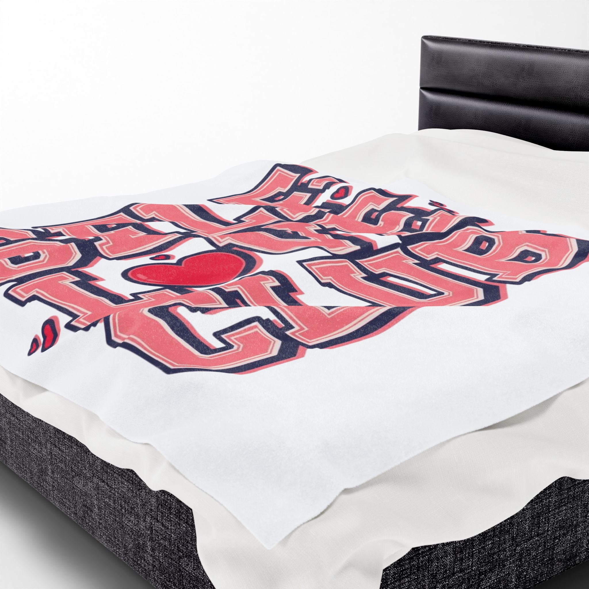Self-Love Club – Plush Velveteen Blanket