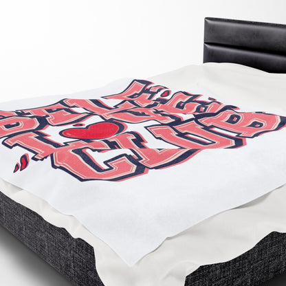 Self-Love Club – Plush Velveteen Blanket